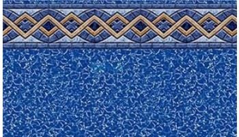 24' Round Liberty Pattern 54" Uni-Bead Above Ground Pool Liner | Heavy Gauge | LI2454LTU25