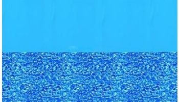 Blue Swirl 12'X18' Oval Heavy Gauge Overlap Style Liner | LI1218MB25
