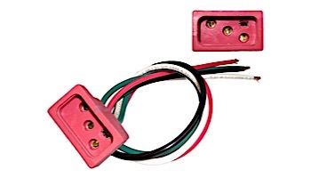 J&J Mini Receptacle Red 14/4 Pump1, 2 Speed | 09-0022C