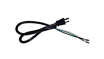 J & J Electronics NEMA Plug 110V 15A 14/3 3' Cord | AL-201