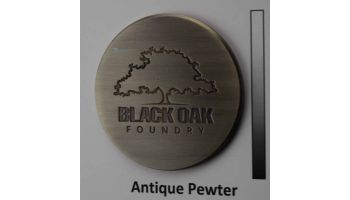 Black Oak Foundry Large Courtyard Spout with Versailles | Antique Pewter Finish | S7685-AP | S7690-AP