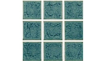 US Pool Tile Cloud 2x2 Series  Olive Blue
