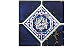 US Pool Tile Debutante Series  Terra Blue