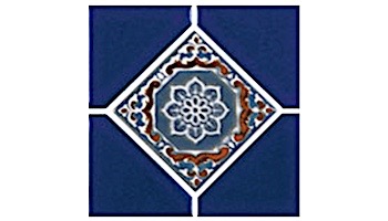 US Pool Tile Debutante Series  Cobalt Blue