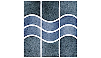 US Pool Tile New Surf Series  Stone Blue