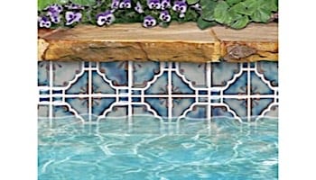US Pool Tile Moonbeam Series | Olive Blue | ME21