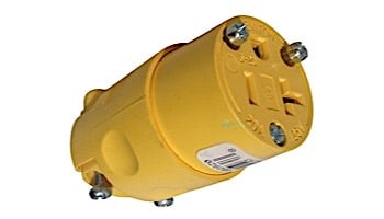 Leviton NEMA Receptacle 125V 20A 3-WIRE 2 Pole Round Connector | 010-520CV