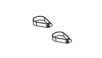 Global Pool Products Pool Lift Hose Clamp for  Superior Series Lift S-350 2-Pieces | HCLAMP-0