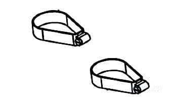 Global Pool Products Pool Lift Hose Clamp for  Superior Series Lift S-350 2-Pieces | HCLAMP-0