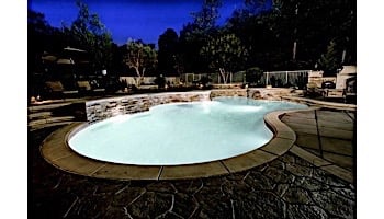 J&J Electronics ColorSplash XG Series Color LED Pool Light SwimQuip Version | 120V Equivalent 33W 200' Cord | LPL-F2C-120-200-PSQ