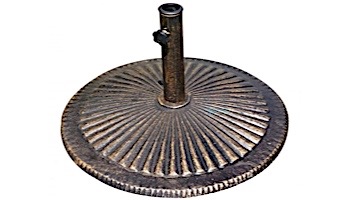 80 lb. Classic Cast Iron Umbrella Base | Bronze | NU5408