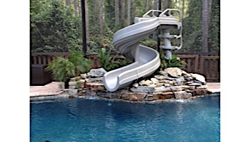 Inter-fab G-Force 2 Pool Slide | 360 Degree Turn | Desert Tan | G4C-T
