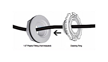 Jandy Pro Series Docking Ring, Underwater, Nicheless LED Light Kit | R0579300