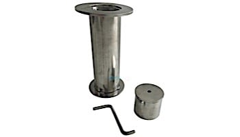 SR Smith 6" Marine Grade Stainless Steel Stanchion Anchor with Bonding Bolt | 1.90" OD | AS-100S-MG