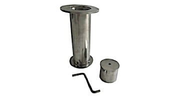 SR Smith 6" Marine Grade Stainless Steel Stanchion Anchor with Bonding Bolt | 1.90" OD | AS-100S-MG