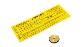 Pentair Natural Gas to Propane Conversion Kit for 125 MasterTemp Heater | 461063
