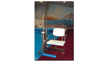 Aquatic Access Above Deck Automatic 180 Deg Seat Rotation Bariatric Lift | IGAT-180-HD