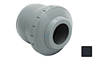 AquaStar Three Piece Directional Eyeball Fitting | 2" Knock-in | with 1" Orifice | Black | 6102