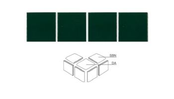 Fujiwa Tile VIP Series 3x3 Bull Nose | Hunter Green | VIP-711ORE