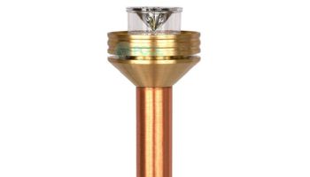 FX Luminaire Grande Fixture Zone Dimming 3LED 12" Riser Assembly | Copper | GZD3LED12RACU