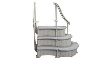 Confer Curve Inpool Step System Add On Unit | Warm Gray | CCX-ADD-2018 | CCX-ADD
