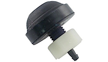 Herga Air Microbellow, Raised Cone, .375" hs, .75" fd, Black | 59-345-1250
