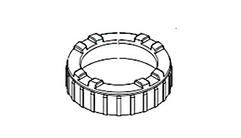 Raypak Lid Lock Ring - Dark Gray | 014329F