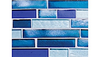 National Pool Tile Aquascapes Interlocking Glass | Capri | OCN-CAPRI IS12