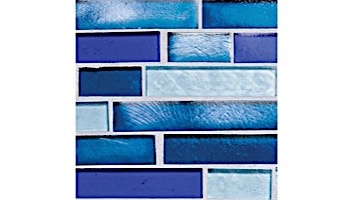 National Pool Tile Aquascapes Interlocking Glass | Capri | OCN-CAPRI IS12