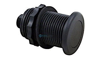 Tecmark Air Button TDI 3428, Low Profile 1-.25"hs, 1.375"fd | Black | MPT-06060-3428