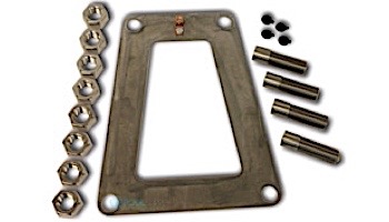 SR Smith multiLift2 Flanged Mounted ADA Compliant Pool Lift | Field Reversible Seat | Gray Mist | 580-0000 580-0000N