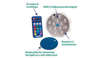 GAME Color Changing Pool Light with Remote Control | 4307