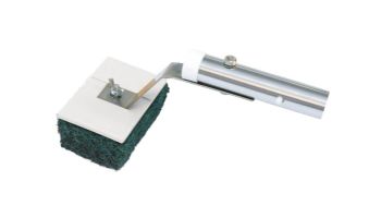 Pool Pals Master Tile Scrubber With Quick Clip-on Adapter | Blue Medium Scrub Pad | BR4002