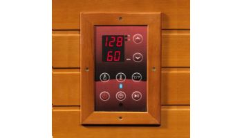 Golden Designs Studio Elite 1-2 Person Near Zero FAR Infrared Sauna | Hemlock | GDI-6109-01 ELITE