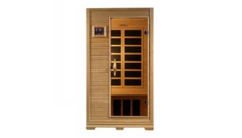 Golden Designs Studio Elite 1-2 Person Near Zero FAR Infrared Sauna | Hemlock | GDI-6109-01 ELITE