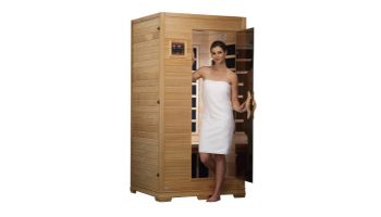 Golden Designs Studio Elite 1-2 Person Near Zero FAR Infrared Sauna | Hemlock | GDI-6109-01 ELITE