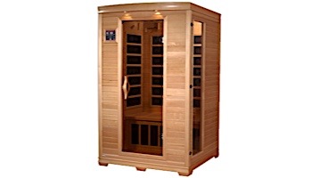 Golden Designs Luxury 2-Person Carbon Far Infrared Sauna | GDI-6232-01