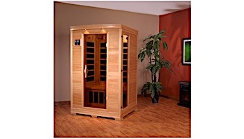 Golden Designs Luxury 2-Person Carbon Far Infrared Sauna | GDI-6232-01