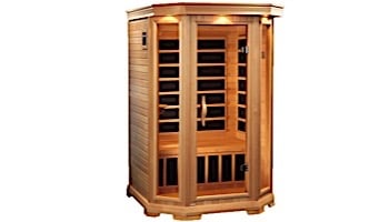 GoldenDesigns Luxury 2 Person Carbon Far Infrared Sauna | GDI-6272-01