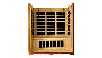 GoldenDesigns Grand 3 Person Carbon Far Infrared Sauna | GDI-6444-01