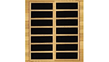 GoldenDesigns Grand 3 Person Carbon Far Infrared Sauna | GDI-6444-01