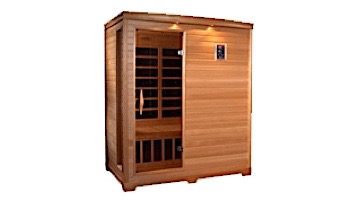 GoldenDesigns Exculsive Edition 2 Person Carbon Far Infrared Sauna | GDI-6240-02