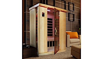 GoldenDesigns PureTech 2 Person Ultra Low EMF Carbon Far Infrared Sauna | GDI-6254-01