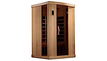 GoldenDesigns PureTech 2 Person Ultra Low EMF Carbon Far Infrared Sauna | GDI-6254-01