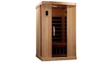 GoldenDesigns PureTech 2 Person Ultra Low EMF Carbon Far Infrared Sauna | GDI-6254-01