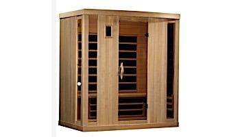 GoldenDesigns PureTech 4 Person Ultra Low EMF Carbon Far Infrared Sauna | GDI-6454-01