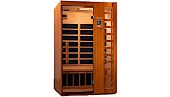 GoldenDesigns PureTech 2 Person Ultra Low EMF Carbon Far Infrared Sauna | GDI-6264-01