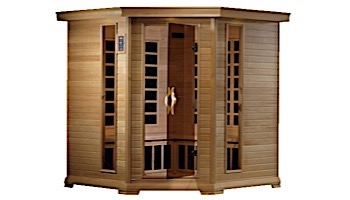 Golden Designs Monte Carlo Elite 4-5 Person Near Zero EMF FAR Infrared Sauna | GDI-6445-01