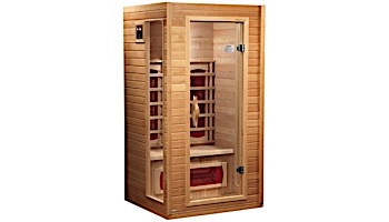 GoldenDesigns Dynamic Cindy I 1-2 Person Ceramic Far Infrared Sauna | DYN-9101-01