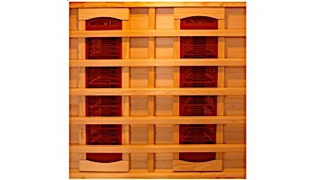 GoldenDesigns Dynamic Cindy I 1-2 Person Ceramic Far Infrared Sauna | DYN-9101-01